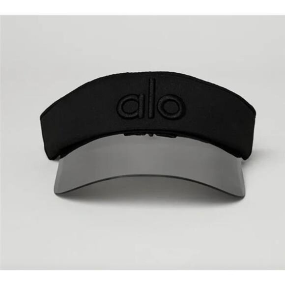 ALO Yoga Airlift Solar Visor , Black Alo Tennis Hat NEW - Picture 1 of 5